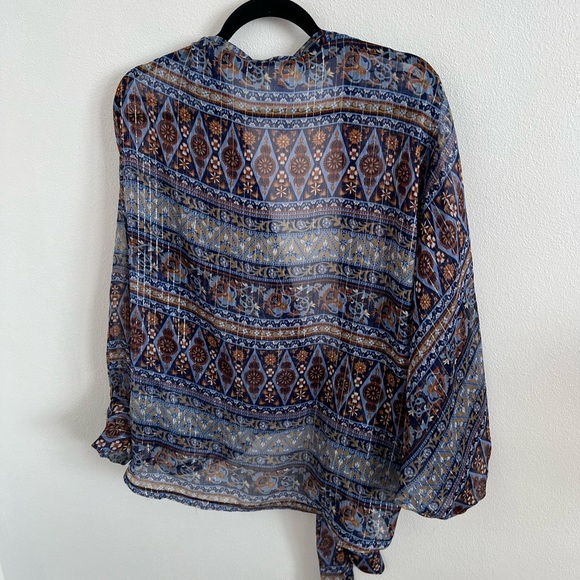 Free People Solstice Shimmer Kimono - Picture 4 of 4